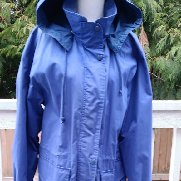 SALE Pacific Trail Royal blue hooded jacket size M - Picture 1 of 8
